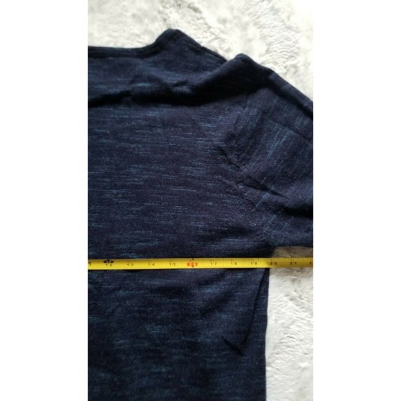 Bonobos 100% Extra Fine Merino Wool Blue Crew Neck - Picture 8 of 8